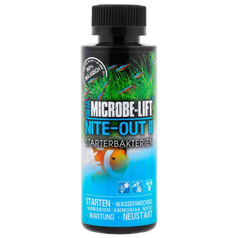 MICROBE-LIFT - Nite-Out II 118ml - Bactérias nitrificantes para aquários