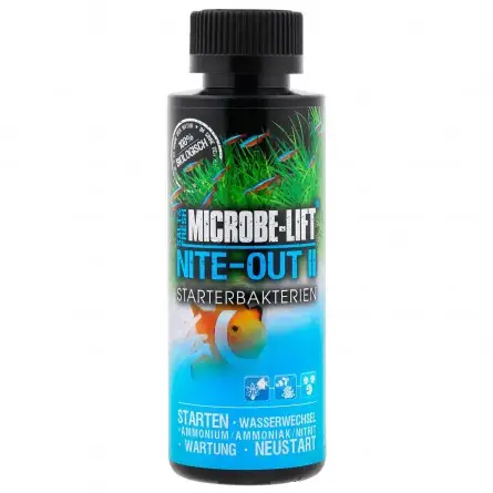 MICROBE-LIFT - Nite-Out II 118 ml - Nitrifizierende Bakterien für Aquarien