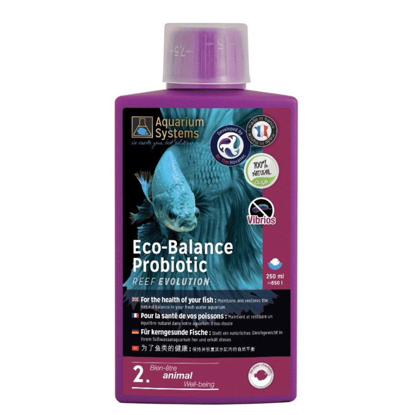 AQUARIUM SYSTEMS - Eco-Balance Probiotic Fresh - 250ml - Probiotische bacteriën voor aquaria