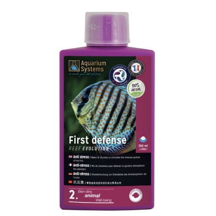 AQUARIUM SYSTEMS - First Defence Fresh - 250ml - Stimolante per i pesci