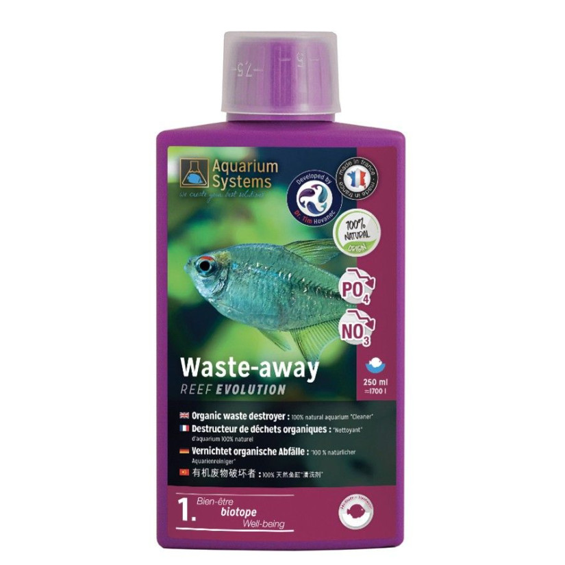 AQUARIUM SYSTEMS - Waste-Away Fresh - 250ml - Removal of phosphates and nitrates