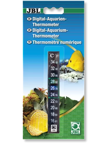 Wewoo - Thermomètre LCD numérique pour aquarium Eau de mer Accessoires  terrarium Outil de mesure de la température Noir - Equipement de l'aquarium  - Rue du Commerce