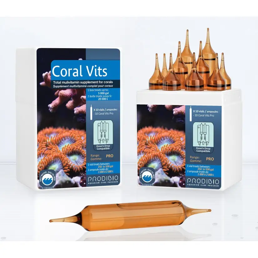 PRODIBIO - Coral Vits Pro10 - 10 Ampollas - Vitaminas para corales