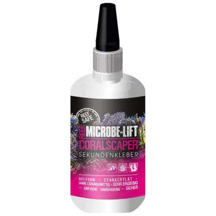 MICROBE-LIFT - Coralscaper Superglue - 50g - Vloeibare lijm voor koraalstekken Microbe-Lift - 1