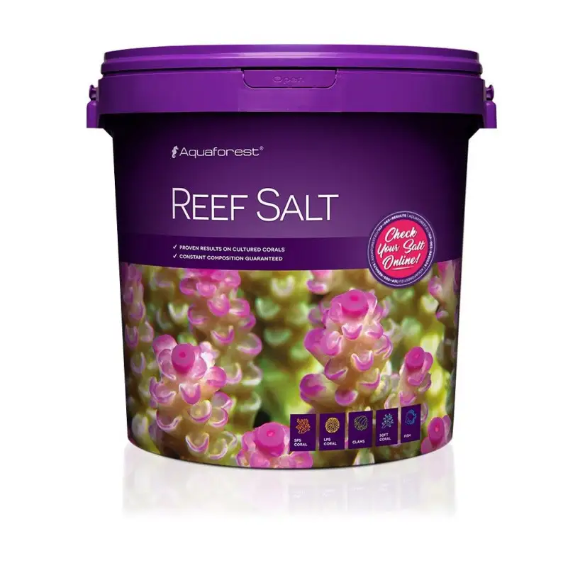 AQUAFOREST - Reef Salt - 22Kg - Morska sol za trde korale