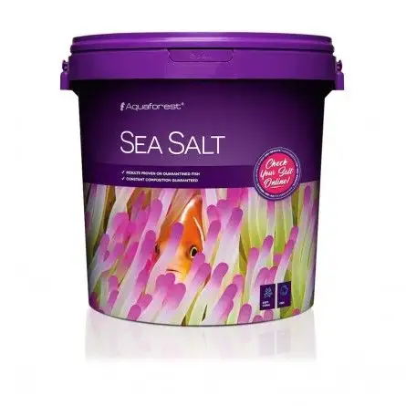 AQUAFOREST - Sea Salt - 22Kg - Morska sol za manj zahtevne ribe in korale