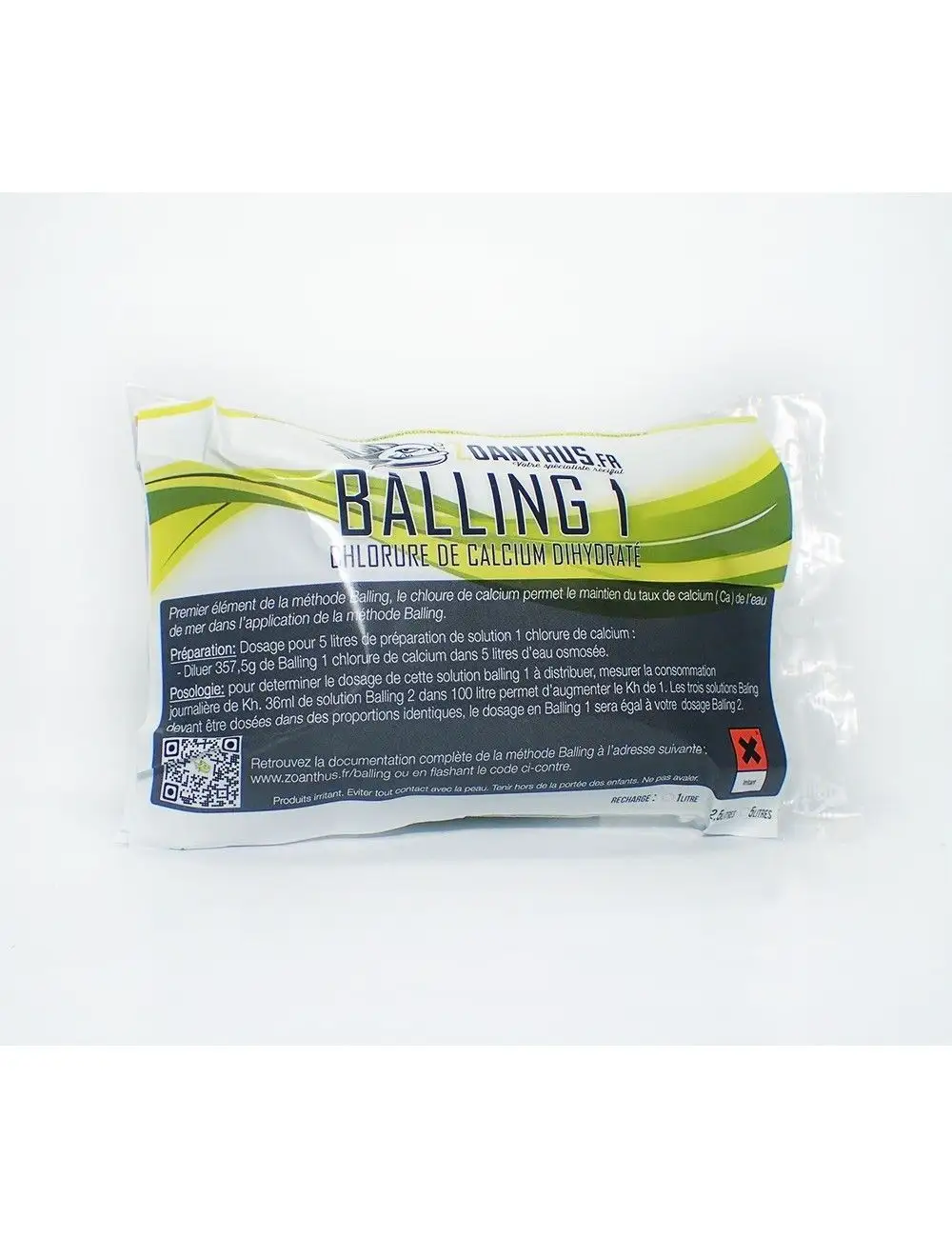 - ZOANTHUS.fr 5 Liter Balling 1 Calciumchlorid-Dihydrat-Nachfüllung