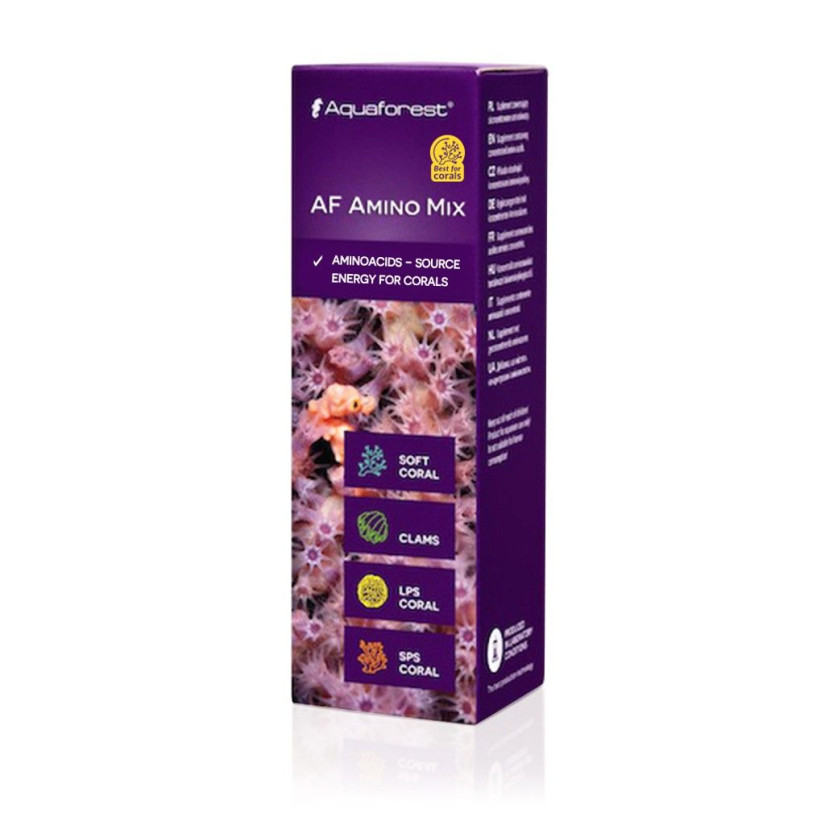 AQUAFOREST - AF Amino Mix - Coral A - 10 ml - Konzentriertes Nahrungsergänzungsmittel