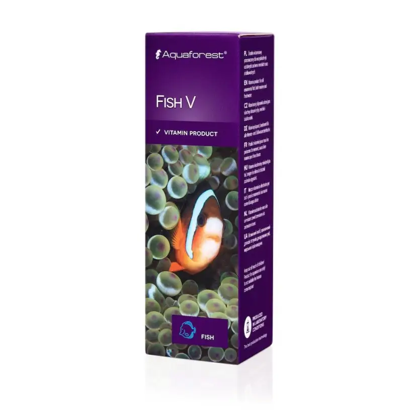 AQUAFOREST - Fish V - 10 ml - Vitaminergänzung - Für Fische