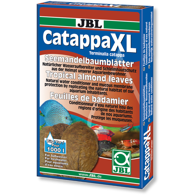 JBL - Catappa XL - 10 Badamierbladeren voor zoetwateraquaria