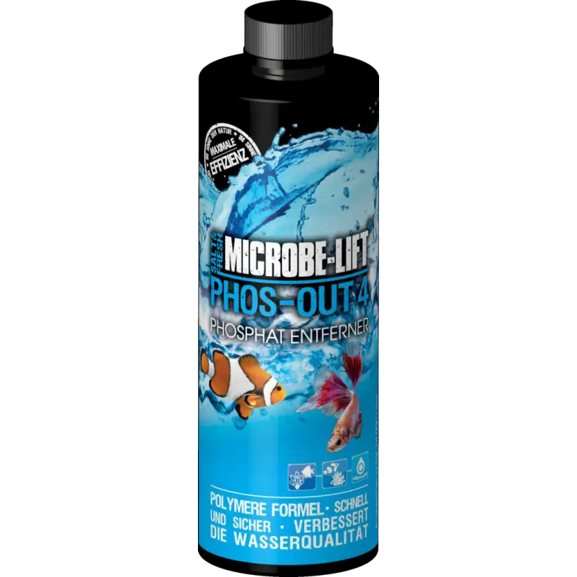 MICROBE-LIFT - PHOS-OUT 4 - 236ml - Eliminatie van fosfaten