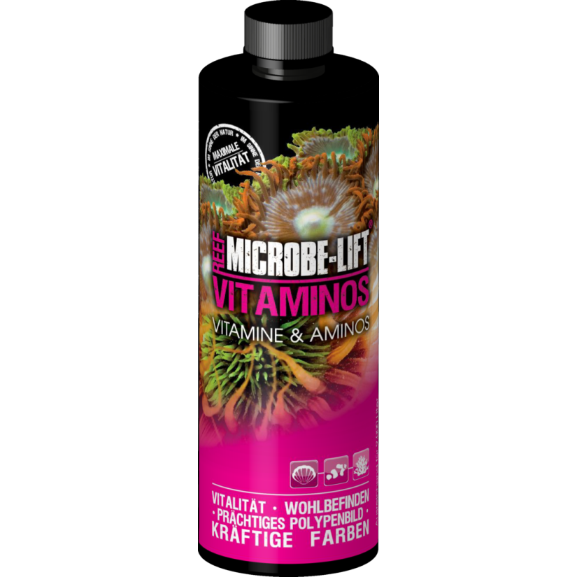 MICROBE-LIFT - Reef Vitaminos - 118ml - Vitaminas e aminoácidos para corais