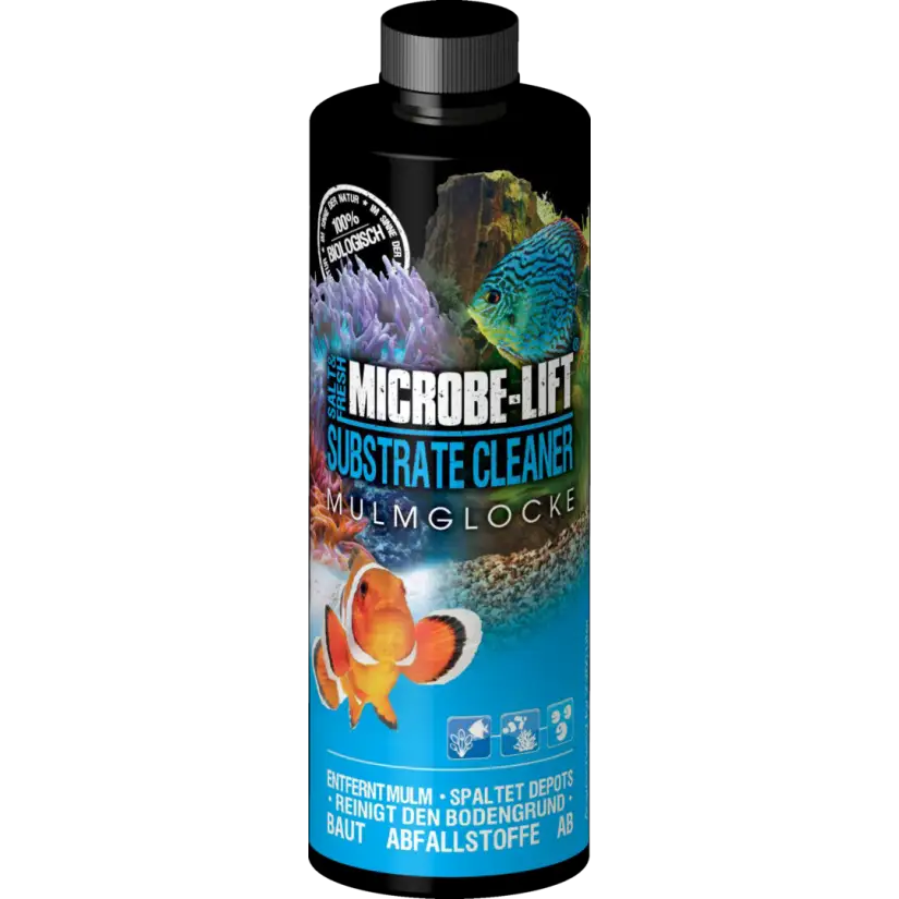 MICROBE-LIFT - Detergente per substrato - 118ml - Detergente per substrato e rocce Microbe-Lift - 1