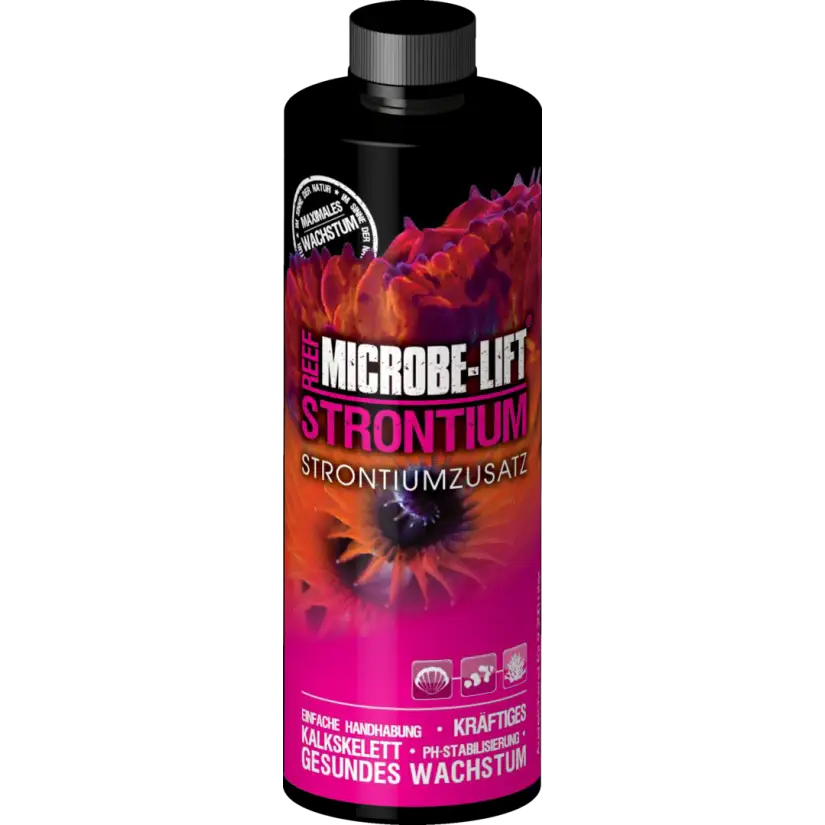 MICROBE-LIFT - Strontium - 118 ml - Strontium-Ergänzungsmittel für Aquarien