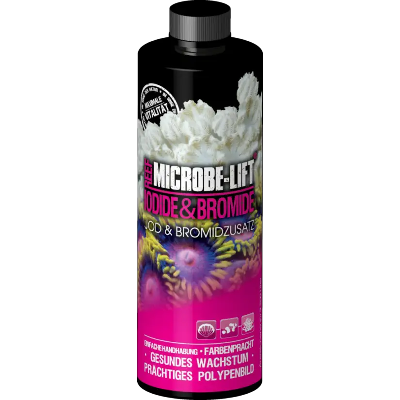 MICROBE-LIFT - Iodide & Bromine - 118ml - Iodine and Bromine for marine aquarium