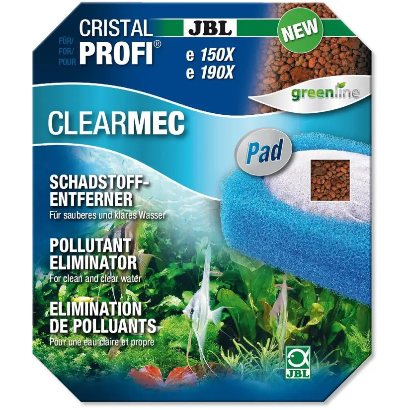 JBL - ClearMec plus Pad CristalProfi e pour filtres JBL e1500-1-2 et e1900-1-2