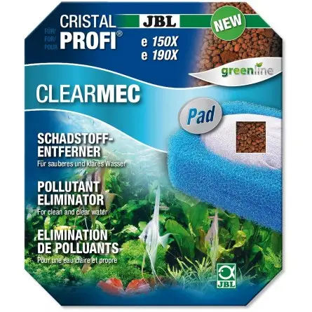 JBL - ClearMec plus CristalProfi e Pad voor JBL e1500-1-2 en e1900-1-2 filters