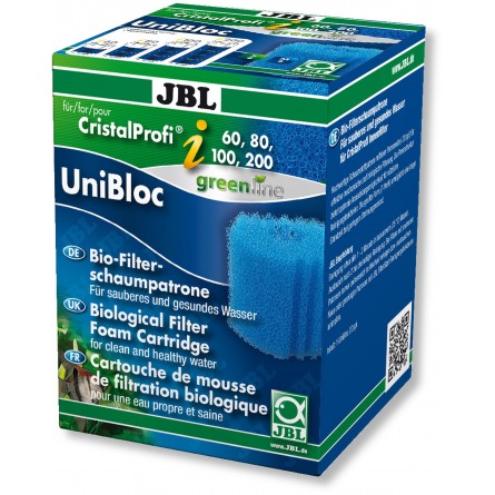 JBL - UniBloc CristalProfi i60/80/100/200 - Cartucho de espuma de reposição