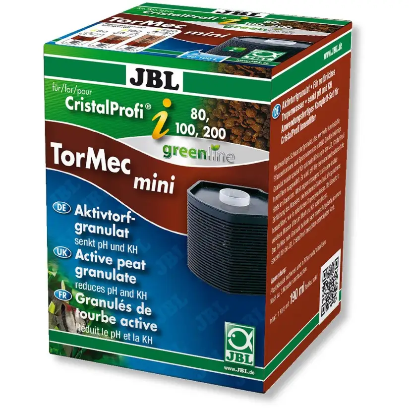 JBL - Tormec CristalProfi i60/80/100/200 - Cartuccia filtrante con granuli di torba per JBL CristalProfi i