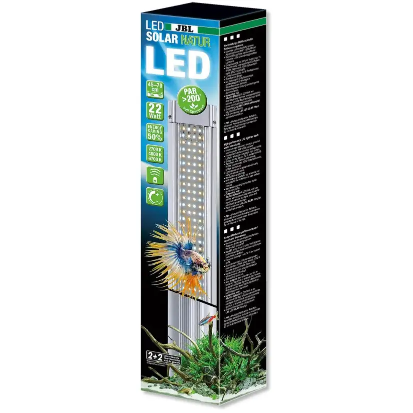 JBL - LED SOLAR Natur 22w - LED trak za sladkovodne akvarije