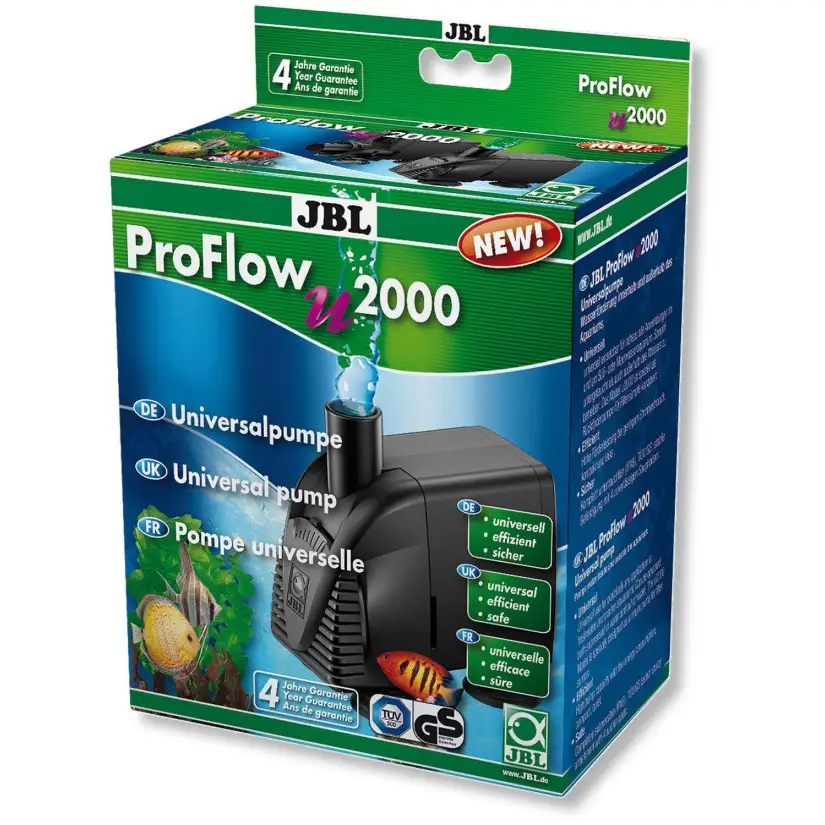 JBL - ProFlow u2000 - Wasserpumpe für Aquarium 2000l/h