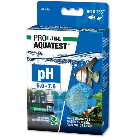 JBL - ProAquaTest pH 6.0-7.6 - Análisis de pH en acuarios de agua dulce