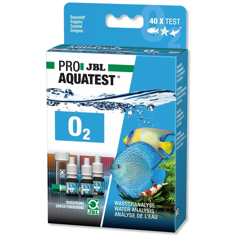 JBL - ProAquaTest O2 - Comprobación del contenido de oxígeno del agua