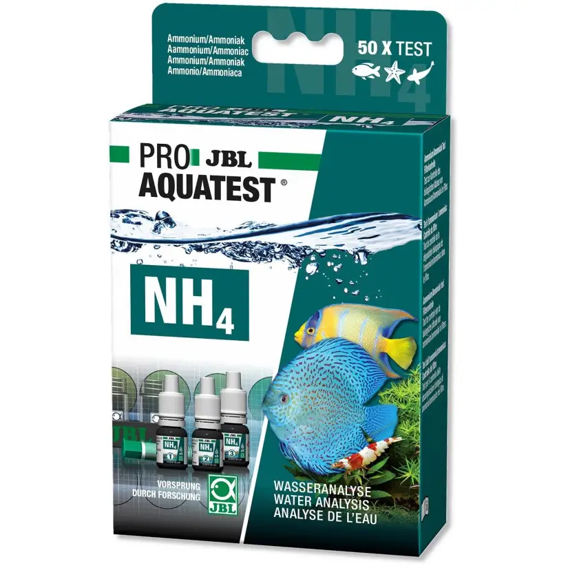 JBL - ProAquaTest NH4 - Prueba de contenido de amonio/amoníaco en agua