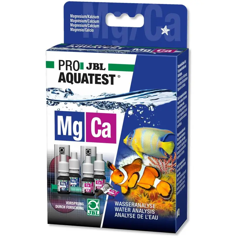 JBL - ProAquaTest Mg/Ca - Testen des Magnesium- und Kalziumgehalts im JBL Aquarium Meerwasser - 1