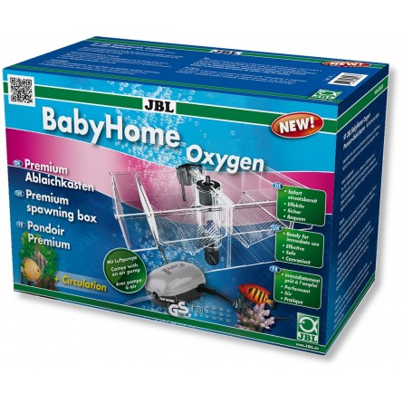 JBL - BabyHome Sauerstoff - Premium Nistkasten mit Luftpumpe