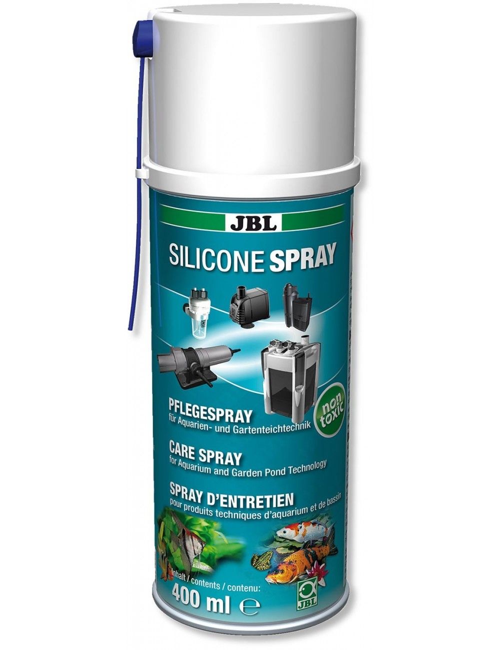 JBL - Silicone Spray - Spray d'entretien pour pièces techniques d'aquarium  et bassin