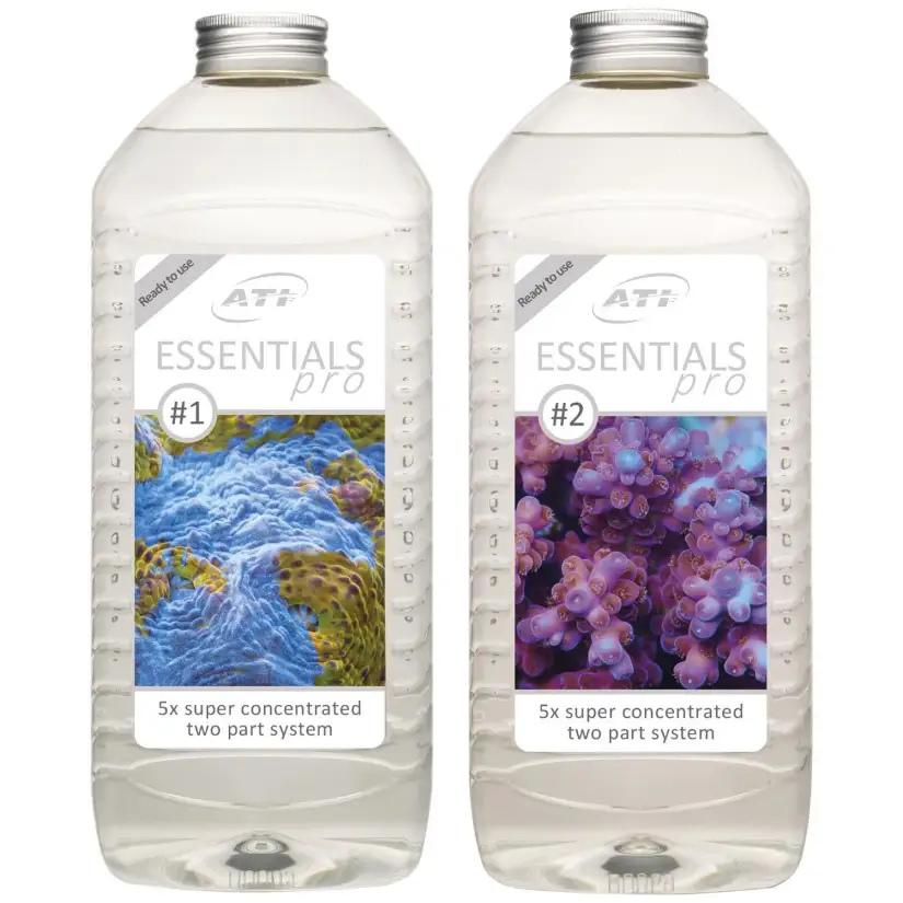 ATI - Essentials Pro - 2 x 2L - Cálcio, Kh, Magnésio e Oligoelementos para Aquário