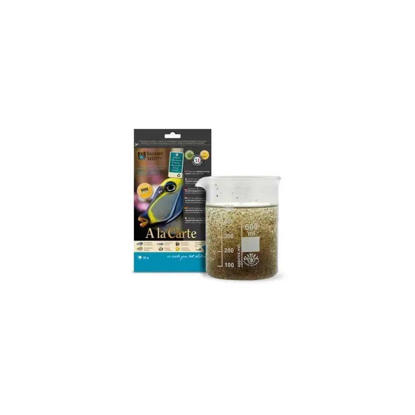 AQUARIUM SYSTEM - A-la-carte-Lebensmittel, gemischt, Mini, 30 g