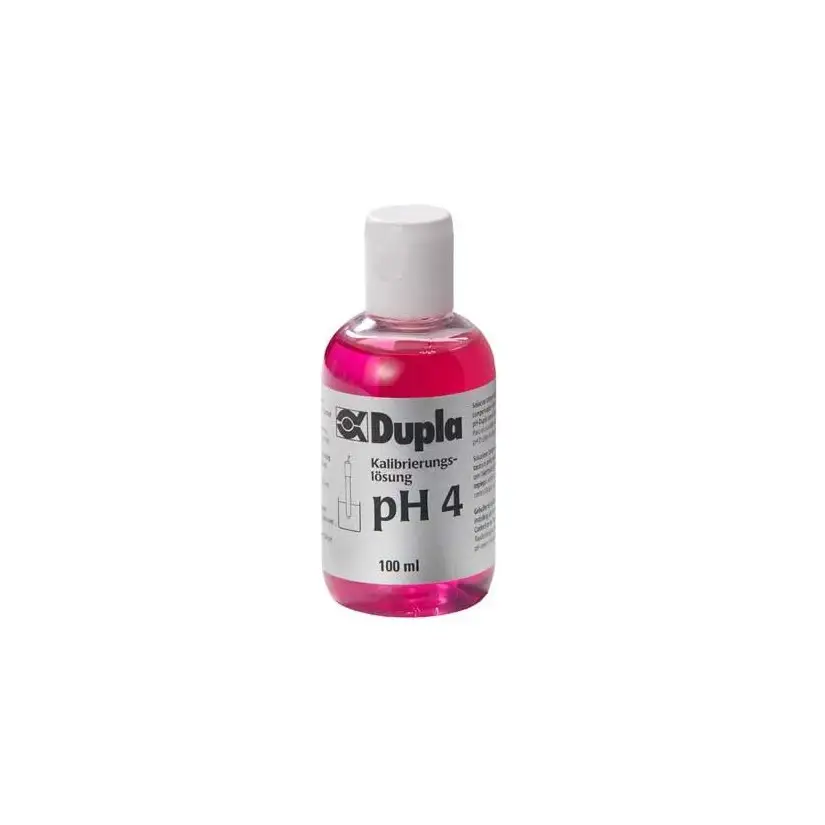 DUPLA - pH 4 kalibratieoplossing - 100 ml