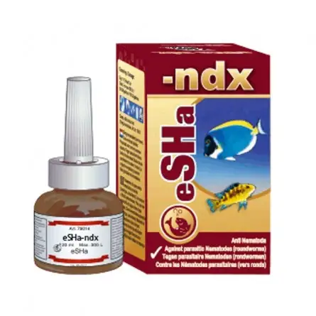 ESHA - Ndx - 20 ml - Tretman protiv crijevnih crva kod riba