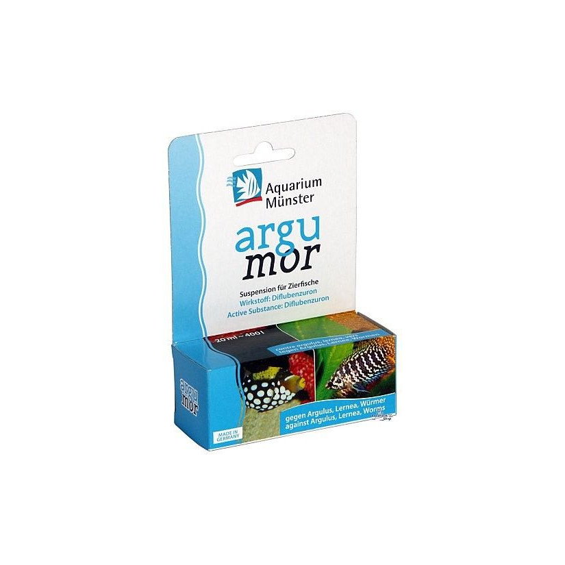 Aquarium Munster - Argumor - 20ml - Proti črvom in drugim parazitom