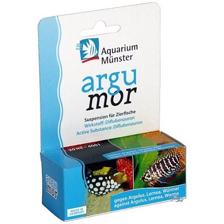 Aquarium Munster - Argumor - 20ml - Contra vermes e outros parasitas