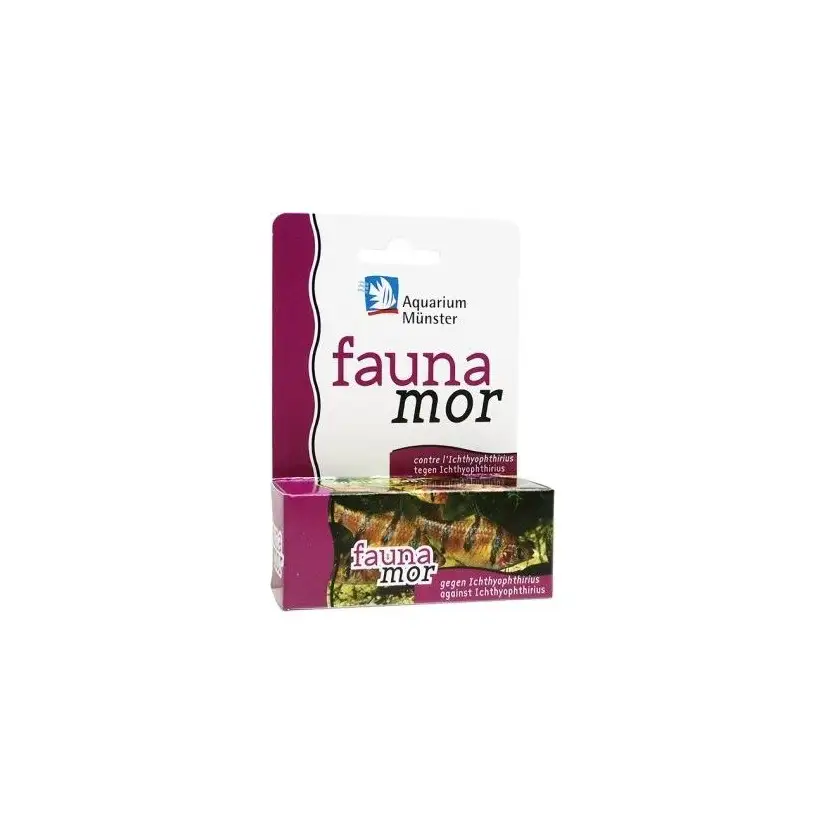 Aquarium Munster - Faunamor - 20ml - Aquarium Munster liječenje bijelih pjega - 1