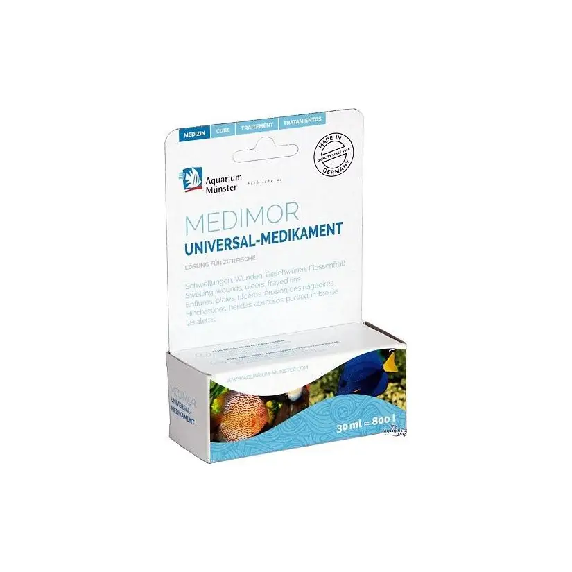 Aquarium Munster - Medimor - 30ml - Tegen de meeste visinfecties