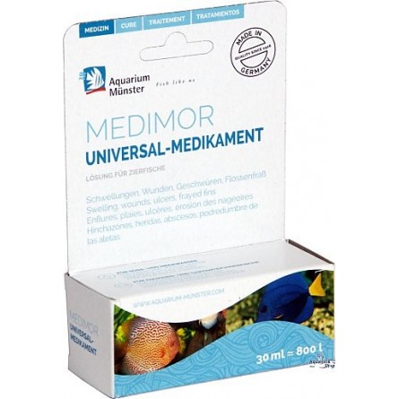 Aquarium Munster - Medimor - 30ml - Tegen de meeste visinfecties