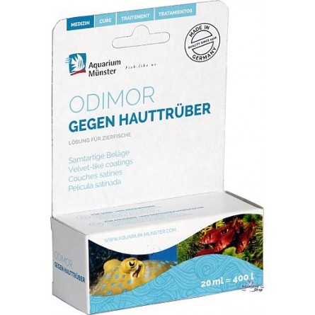 Aquarium Munster - Odimor - 20ml - Gegen die Samtkrankheit