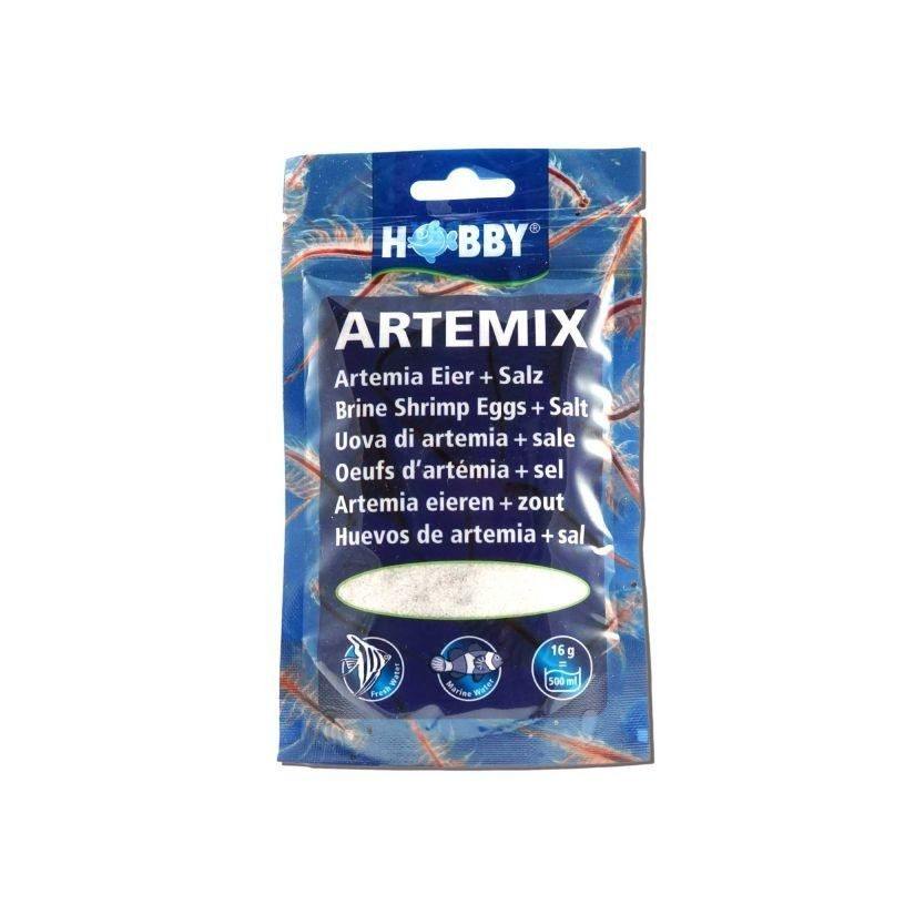 HOBBY - Artemix - 195g - Mélange oeufs + sel pour l'élevage d'artémias