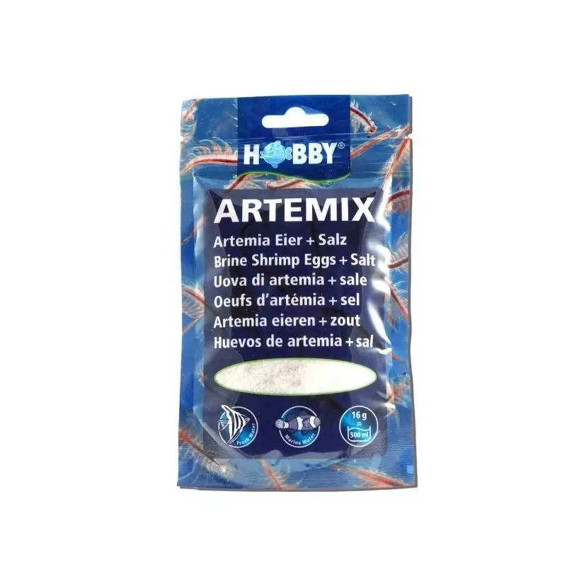 HOBBY - Artemix - 195g - Egg + salt mixture for breeding Artemia