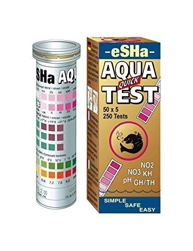 Acheter bandelettes d'analyse de l'eau jbl pro aquatest easy 7 en 1 - 50  bandes sur la boutique FishFish - Achat en ligne et livraison rapide