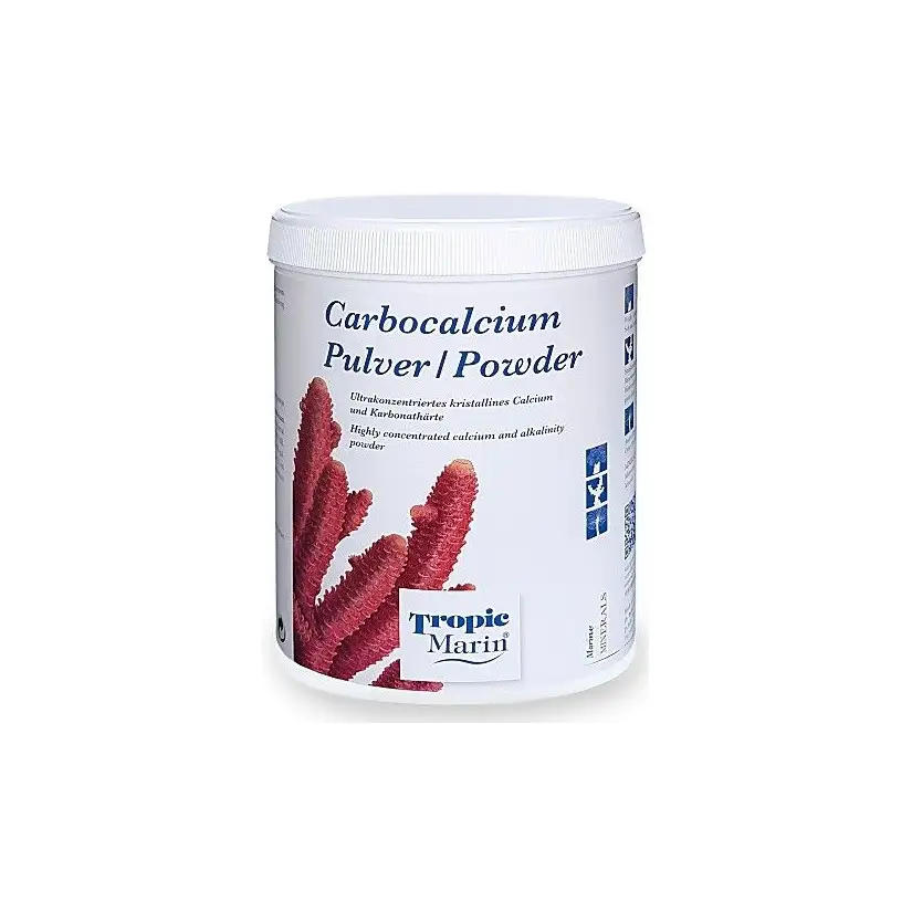 TROPIC MARIN – Carbocalcium-Pulver – 1400 g – Calcium und Kh für Meerwasseraquarien