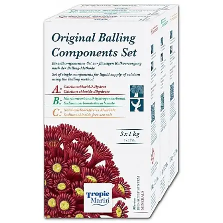 TROPIC MARIN – Original Balling-Nachfüller – 6 x 5 l – Tropic Marin Balling-Nachfüller