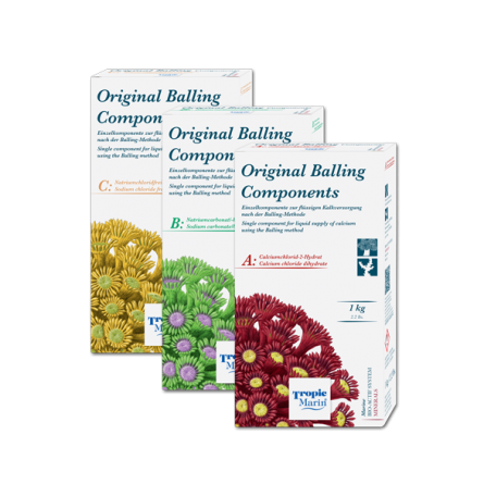 TROPIC MARIN - Original Balling Components - 3 x 1 kilo