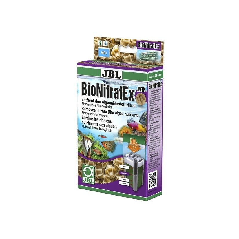 JBL - BioNitrat Ex - Antinitratna filtrirna masa - 100 biokroglic JBL Aquarium - 1