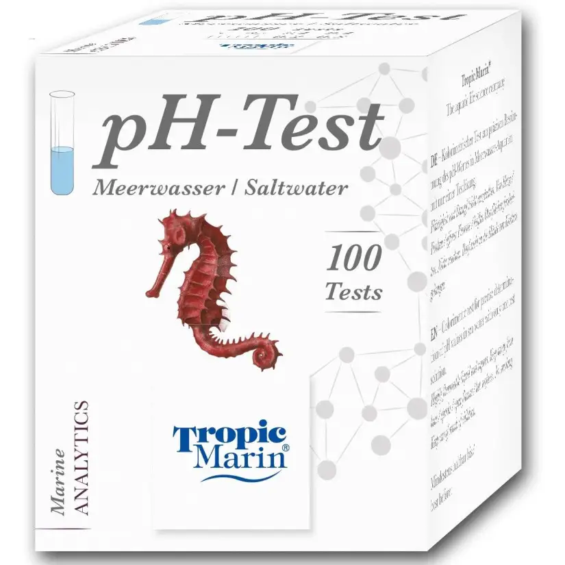 TROPIC MARIN - pH-Test - Analyse des pH-Wertes von Meerwasser