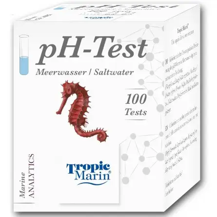 TROPIC MARIN - pH-Test - Analyse des pH-Wertes von Meerwasser